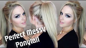 Discover pinterest's 10 best ideas and inspiration for messy ponytail. Perfect Messy Ponytail Youtube