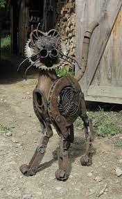 Chair Of Bullies Scrap Metal Art Metal Sculpture Metal Yard Art