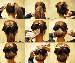Fabulous Easy To Do Hairstyles For Mothers Day Family Holiday Bow Hairstyle Hair Tutorials Easy Retro Hairstyles