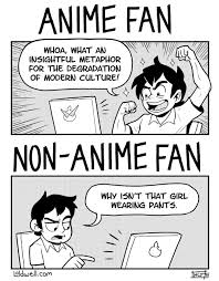 Anime Movies Or Series Fans Vs Non Fans Comic Anime Fan Anime Funny Anime
