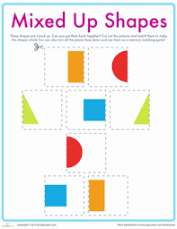 Because preschoolers are usually expected to my tracing shapes worksheets are designed with young learners in mind. Match The Shapes Worksheet Education Com