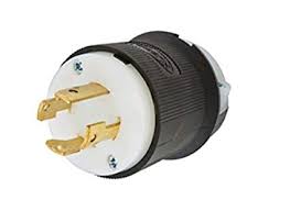 hubbell hbl2731 locking plug 30 amp 3 phase 480v l16 30p black and white