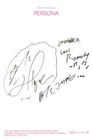 J Hope Map Of The Soul Persona Postcard Back In 2021 Persona Postcard Photocard