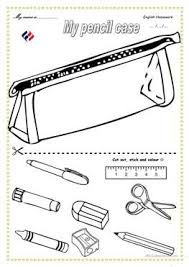 Pencil Case In 2020 Kids Pencil Case Pencil Case English Lessons For Kids