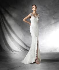 Descubre las últimas propuestas y tendencias en vestidos de novia corte imperio. Pronovias Preta Simple Lace Wedding Dress Vestido De Noiva De Renda Simples Vestidos De Noiva 2016 Vestido De Noiva Renda