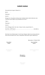 Surat kuasa pengambilan bpkb tersebut nantinya akan digunakan sebagai bukti bahwa bpkb sudah diambil oleh orang yang dikuasakan. Contoh Surat Kuasa Jual Beli Tanah Doc