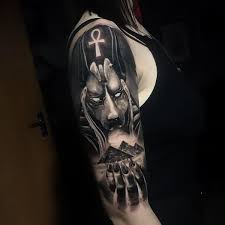 This egyptian tattoo symbol is nothing more than a stick figure without legs, but make no mistake easily the most recognized in all egyptian tattoos, the pyramid is a symbol of power, energy, and. Top 50 Egyptian God S Tattoo Ideas For Men And Women Tattoosfolder