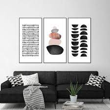 Black White Prints Downloadable Art Set Black White Art 3 Etsy Living Room Art Picture Wall Living Room Wall Art Living Room