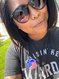 A gorgeous red, white, and blue look