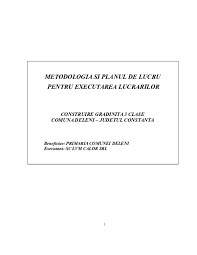 Durata păstrării dosarului după definitivarea lui în lucrările de secretariat trebuie să. Doc Metodologia Si Planul De Lucru Pentru Executarea Lucrarilor Construire Gradinita 3 Clase Radu Ciprian Academia Edu