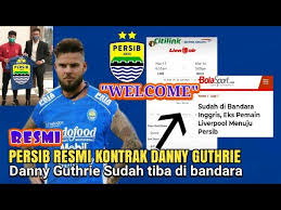 Danny guthrie is on facebook. Mantap Akhirnya Persib Bandung Resmi Datangkan Danny Guthrie Bobotoh Bahagia Yang Ditunggu Tiba Youtube