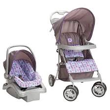 Infant Travel System Stroller Car Seat Baby Shower Purple Cute Girl Carseat Safe Travel Systems For Baby Baby Strollers Travel System Stroller