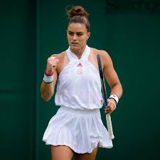 Haar favoriete ondergrond is hardcourt. Maria Sakkari Facebook
