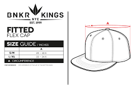 Bunker Kings Flex Fit 3d Cap Crown Black
