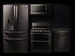 Lg Mobile Devices Home Entertainment Appliances Lg Usa Black Stainless Steel Appliances Stainless Steel Kitchen Appliances Black Stainless Appliances