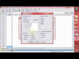 Tutorial Cara Mudah Menghitung Nilai Rata Rata Median Dll Menggunakan Spss 17 Youtube