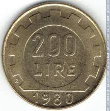 Euro, dolar (usd), lire, franc elvetian, lei si nu numai. 200 Lire 1977 2001 Italy Coin Value Ucoin Net