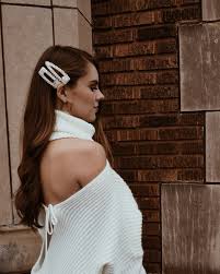 They give a unique look to your hair style and also help it not getting messy soon. Hair Clip Inspo Clip Hairstyles Hair Clips Pearl Hair Clip