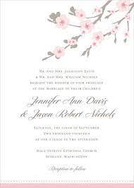Cherry Blossom Wedding Invitation Cherry Blossom Wedding Invitations Free Wedding Invitations Cherry Blossom Wedding