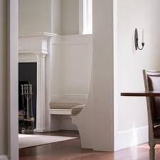 Sometimes wall art can be counterproductive on a small accent wall, where the color is meant to be the sole design element. Putty Wall Color Design Ideas