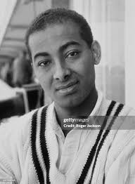 Rudi Webster from Barbados and Right arm fast-medium bowler for... News  Photo