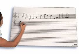 oversized music flip chart wire bound pad of 50 large