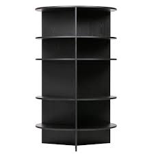 Schrank rund bestseller im august 2021. Bucherregal Tower Ii O 100 Cm Rund Eschenholz Schwarz Wandregal Schrank New Maison Esto Ihr Grosser Mobel Online Shop