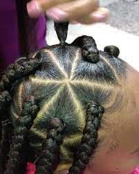 Voiceofhair A Mini Tutorial By Braid Barbie In Charlotte Nc Invisible Rubber Band Method Triangle Kids Braided Hairstyles Hair Styles Natural Hair Styles
