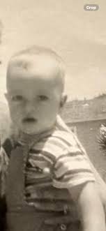 Bill Austin and nephew Bobby Barcomb 1957