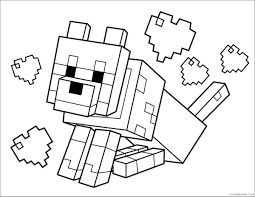 Maybe you would like to learn more about one of these? Minecraft Coloring Pages Games Minecraft Dog Printable 2021 0492 Coloring4free Coloring4free Com