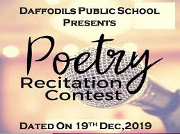 See also recitation poems recitation collections. Poetry Recitation Contest Fit India