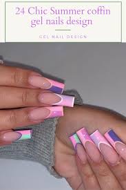 We rounded up the best nail art ideas for summer 2021. 24 Best Coffin Gel Nail For Summer 2021 Fashion Girl S Blog