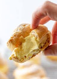 Homemade Cream Puffs Wishes And Dishes Recipe Homemade Cream Puffs Cream Puffs Cream Puff Recipe