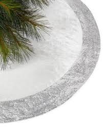 Christmas tree skirt, silver sequin tree skirt, burlap tree skirt, gold or red sequence christmas tree skirt, 60 inches diameter, tree skirt fantasyfabricdesigns. Holiday Lane Silver Sequin Tree Skirt Only At Macy S Xmas Tree Skirts Silver Tree Skirt Tree Skirts
