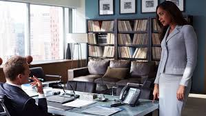 Jessica Pearson Gina Torres In Season 5 Episode 12 Of Suits Live To Fight Office Interior Design Modern Office Interiors Jessica Pearson