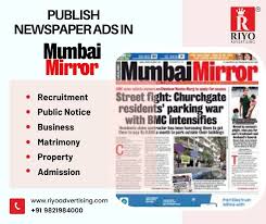 mumbaimirror Ad Rates 2024 | Book ...