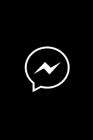 Messenger Black App Snapchat Icon App Icon Design