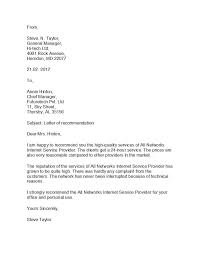 A business recommendation letter is a written letter given by one business on behalf of another, which can either be an organization or an individual. 45 Awesome Business Reference Letters Templatearchive