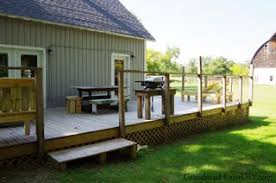 Also, using the deck railing can make your deck looks fancy. Diy Inexpensive Deck Rails Out Of Steel Conduit With Pictures Instructables