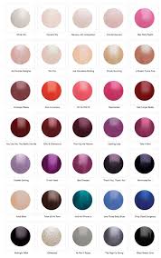 Red Carpet Manicure Colour Chart In 2019 Red Carpet