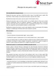 Am implinit 18 ani de curand. AflÄƒ Mai Multe Despre AlocaÅ£ia De Stat Pentru Copii Salvati Copiii