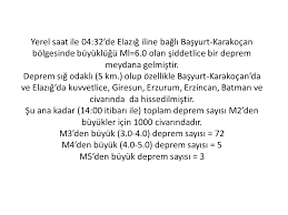 Kandilli rasathanesi müdürü haluk özener, kuzey anadolu fayı'nda 1939, 1942, 1944, 1957, 1967 ve 1999 depremlerinin kırdığı yerlere bakacak olursak, geriye kırılmayan bir tek. 8 Mart 2010 Basyurt Karakocan Elazig Depremi B U Kandilli Rasathanesi Ve Deprem Arastirma Enstitusu Ppt Indir