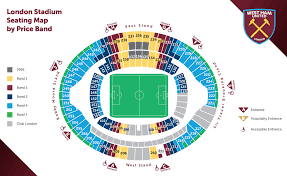 Hammers Publish London Stadium Seating Plan Claretandhugh