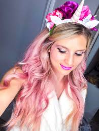 Ever since frenchy from grease if you're considering taking the pink plunge, check out the best pastel pink hair ideas as modelled by. Last Minute Halloween Costume Diy Unicorn Anna Danigelis Nashville Based Fashion And Lifestyle Blog