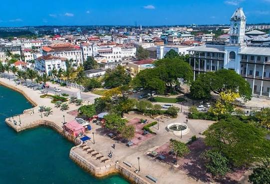 Historic coastal architecture and cultural scenery