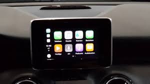 Aftermarket Carplay On A Mercedes A Class 2014 With Audio20 Becker Youtube