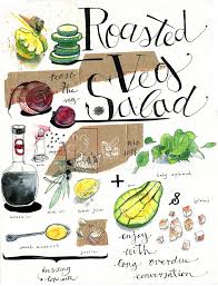 Collage Watercolour And Ink For Fond Food Memories Food Illustrations Food Drawing Recipe Drawing