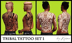 Full body tattoo for your sims 3 females and males. Mmfinds Kyimu Tribal Tattoo For Your Male Sims Hope