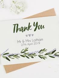 Send your thanks in style with our great selection of wedding thank you cards! 10 Wedding Thank You Card Examples You Ll Love Preowned Wedding Dresses