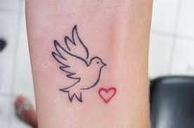 Cleanse the skin you want to get a tattoo on. This Has Always Been What I Wanted But I Dont Have The Guts To Get It I Want It On My Left Shoulder Dove Tattoo Design Tattoo Designs Wrist Dove Tattoo